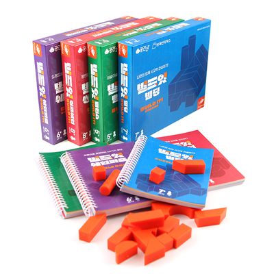 빌드잇 보드게임 4종 초등 수학 도형 균형 공간지각