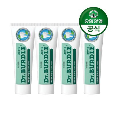 [유한양행]닥터버들 구취케어 치약 100g 4개