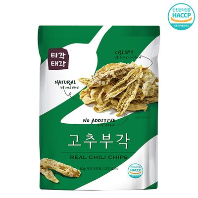 [맛다움] 속초명물 바삭바삭 고추 부각 60gx3개