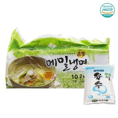 사골육수 메밀냉면/10인분 (메밀면2kg+사골육수10팩)