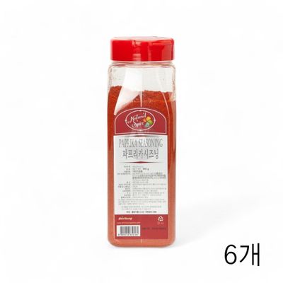 WL 신영에프에스 파프리카시즈닝 450g X 6개 식자재 파프리카가루 파프리카씨즈닝 분말가루(WFLQQ61)