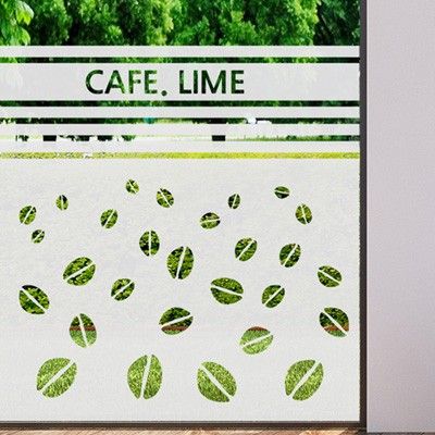 idc001-카페인테리어(반투명유리시트지)