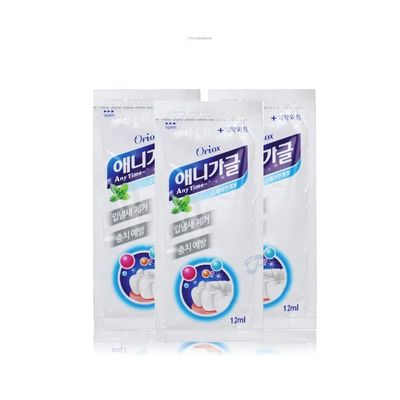 WL 대용량 일회용 가글 가그린 12ml 10개 휴대용가글 오릭스 애니 가글 구강청결 위생(WFNO2W3)