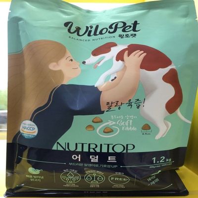 성견 전용 반려동물 영양 균형 맞춤 사료 1.2kg 소형견용(WFPAJFS)