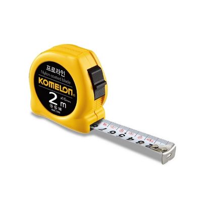 코메론 줄자 프로라인-노랑 KMC-74N 2M 워킹자/줄자
