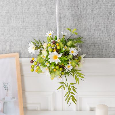 물망초 조화 꽃 행잉 식물 셀프웨딩 열매볼 30cm 장식