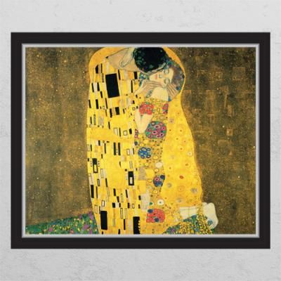po021-구스타프 클림트_키스_창문그림액자_뮤럴시트지