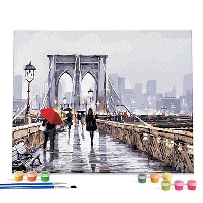 DIY 명화 그림그리기 세트 브루클린 브릿지 40x50