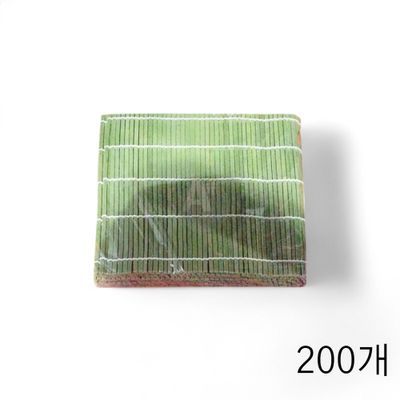 WL 김발 겉대 1개 24cmX24cm X 200개 김밥발 김밥만들기 나무김발 김밥말이발 겉대(WFLQRHU)