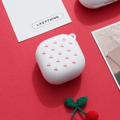 레이지띵 체리 갤럭시 버즈라이브 젤리 케이스