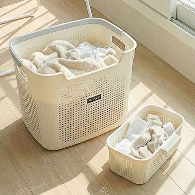 이동식 속옷 양말 분리가능한 30L 빨래바구니 세트