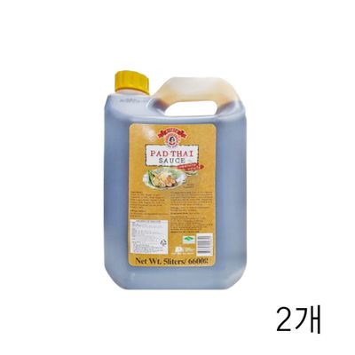 WL 수리 팟타이 소스 5Kg X 2개 태국산 볶음쌀국수소스 대용량 업소용 식자재 팟타이소스(WFLQQUK)