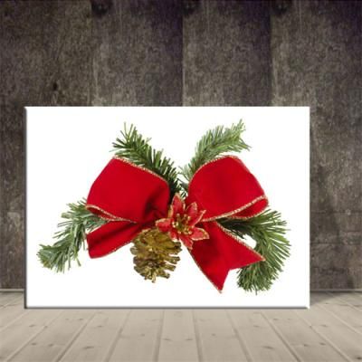 크리스마스 액자 빨간 리본장식 포스터 ch-144 (4호)