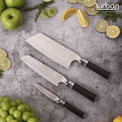 쉬젤 고급스러운 디자인 러반 제이드스톤 나이프3종