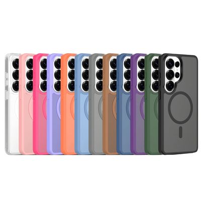 삼성 갤럭시 솔리드 컬러 자석 핸드폰 케이스