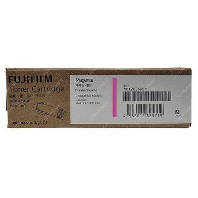 Fuji 정품 토너 DocuPrint CP315 dw 빨강 CT202608