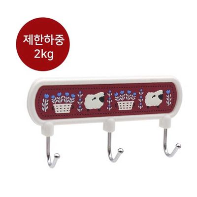 컨츄리 주방 걸이 3P 화이트(WA8B0C5)