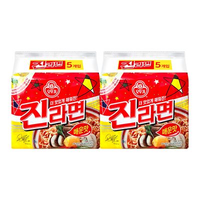 오뚜기 진라면 매운맛 120g 10봉