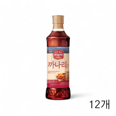 WL 씨제이제일제당 하선정 까나리액젓 실속형 1Kg X 12개 업소용 겉절이 멸치액 말통(WFLQQCV)