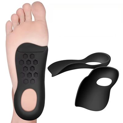 케이맘 아치깔창 자세교정 깔창 1세트 블랙 J417-O