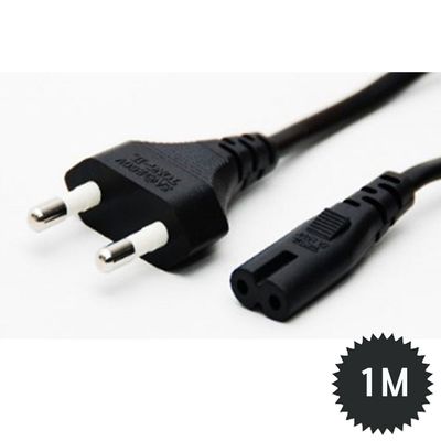 국산 파워 8자 케이블 (AC 220V/2.5A) 1M(W4F10B4)