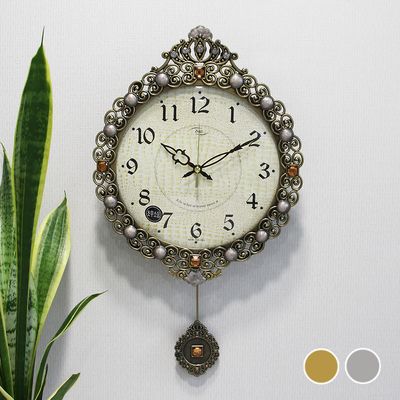 무소음 크라운 주물 추벽시계 HSP-256