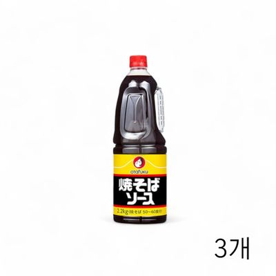 WL 오타후쿠 야끼소바소스 2.2Kg X 3개 일본 일식소스 야키소바 볶음우동소스 만능소스(WFLQPW0)