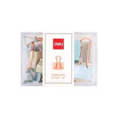 꿈드림22 델리 C78201LF 파스텔 더블클립 25mm12개/보