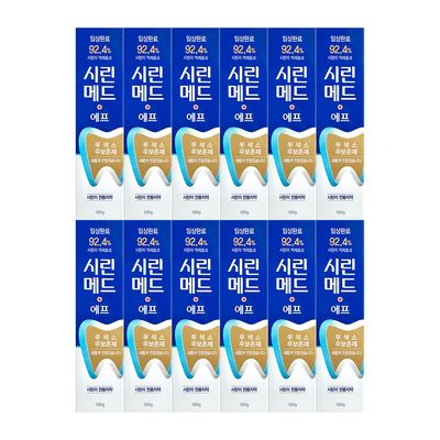 시린메드 에프 시린이 전용치약 100g 12개