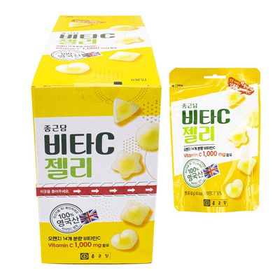 종근당 비타민젤리 오렌지 9봉 비타민C