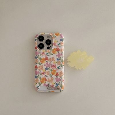 blooming aura 디자인 [카드수납 폰케이스]
