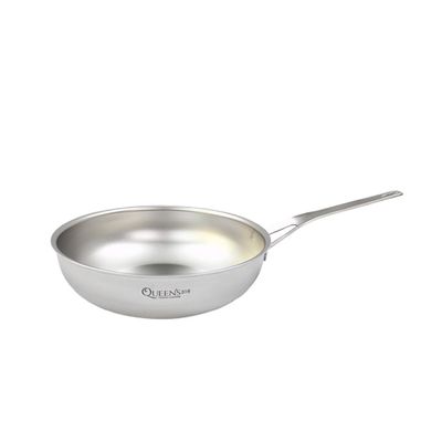 키친아트 퀸즈 IH 316스텐 무연마제 궁중팬26cm