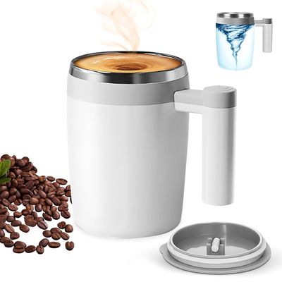 쉐이크 자동 믹싱 텀블러 충전식 그레이 380ml L458