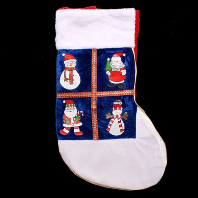 화이트 털양말 장식 크리스마스 실내 인테리어