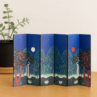 북키스 DIY 병풍만들기 한국화