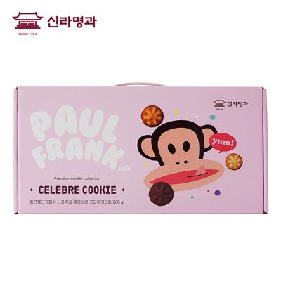 [신라명과 X 폴프랭크카페] 셀레브르 수제쿠키 3종 