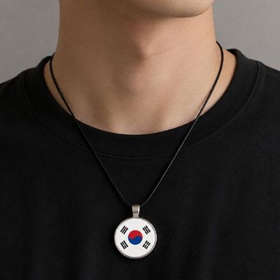 축구 응원 목걸이 태극문양 1P 스포츠 경기 야구 파티 이벤트 소품 직관(WFPGDNI)