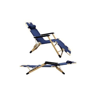 싸파 빅헌터 캠핑 접이식 야전침대겸의자 블루