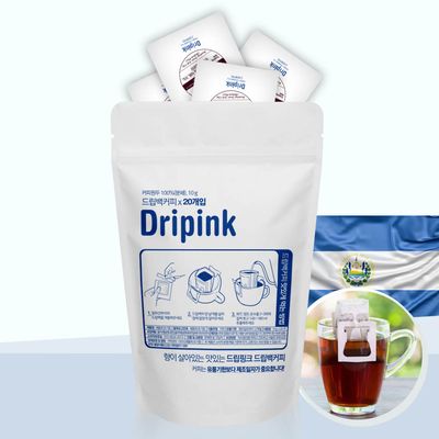 드립핑크 엘살바도르 10g x 20봉 드립백커피
