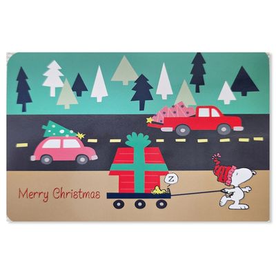 스누피 크리스마스 메세지카드-XMC2512