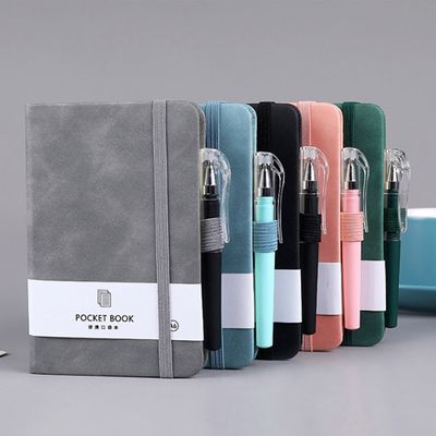 스마트 포켓 밴드형 다이어리 수첩 펜 세트 4color