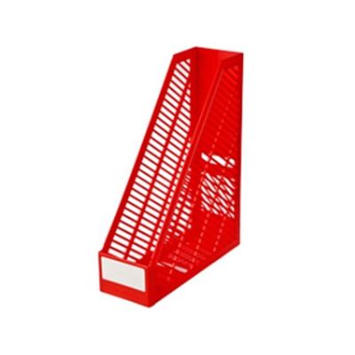 혜명몰 시스맥스 킹꽂이 빨강 280092 / RED - 박스 (20개입) 책상서류거치대 서류정리대 파일박스 책상책선(WFPBQDM)