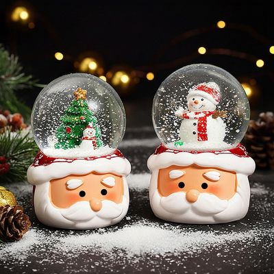  크리스마스 산타 스노우볼 무드등 LCM-SG04