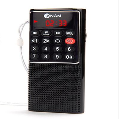 아남 효도라디오 ATX-12 FM라디오 마이크로SD카드재생