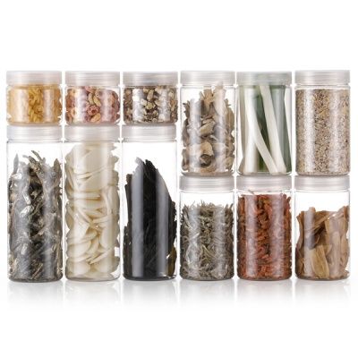 냉장고 원형용기 알뜰형 12p(대3 중6 소3)+스티커