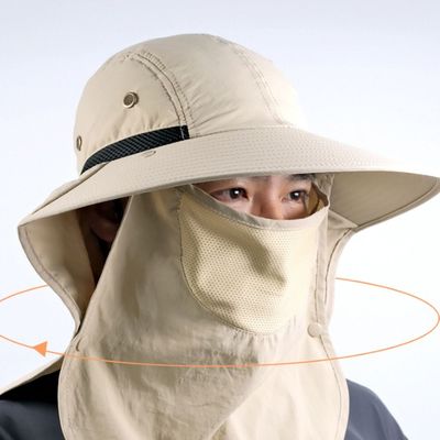 휴가지모자 챙넓은모자 비치모자 여성모자 라이더 베이지색(WFJ6PHW)
