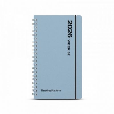 2026년 다이어리 위크32Se 스카이블루 105x183mm