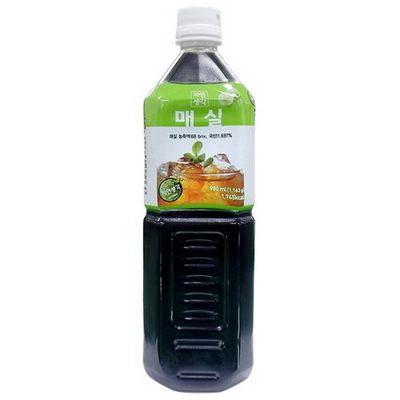 자연생각 액상 매실 980ml 탕비실 음료수 간식