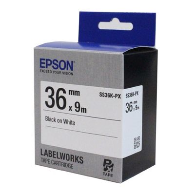 EPSON 라벨프린터리본 SS36K 백색 흑문자