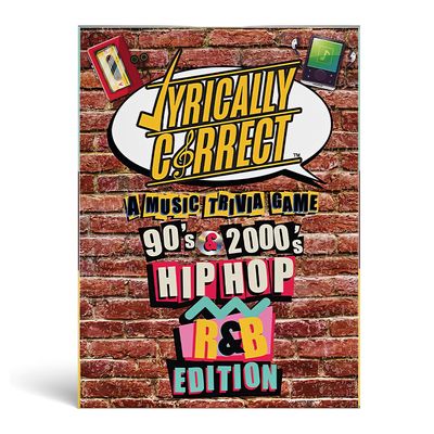Lyrically Correct 힙합 R&B 음악 퀴즈 보드게임 B984